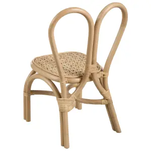 Rattan Kids Chair Natural DESIMI