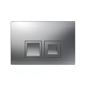 Geberit DELTA50 Matt Chrome Dual Flush Plate DELTA 50 UP100 Concealed Cisterns