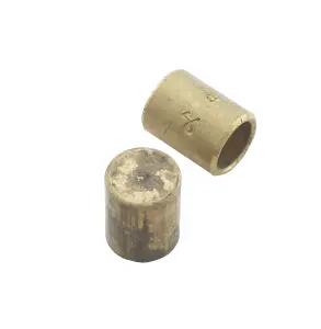 Copper Solder ring Stop end (Dia)8mm, Pack of 2