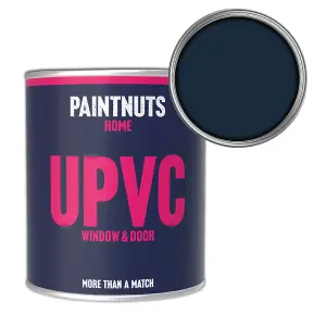 PaintNuts UPVC Door & Window Gloss Paint - Steel Blue - 1L Tin (RAL5011)