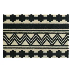 JVL Mega Machine Washable Doormat and Runner, Aztec