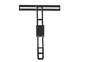 Unifit tv bracket in black metal