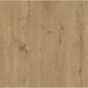 PACK OF 10 (Total 10 Units) - Light Oak 12mm Thick Laminate Flooring (14.8m2 Coverage)