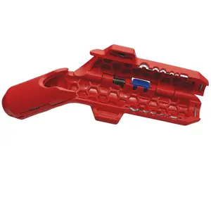 Draper KNIPEX 16 95 02 SB ErgoStrip Universal Stripping Tool for left-handers, 135mm 04599