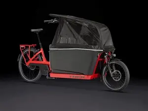 TREK Fetch+ 4 750Wh Electric Cargo Bike In Lava Red