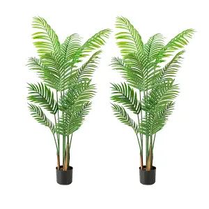 Artificial Tropical Palm Tree for Indoor Outdoor Decoration-1.4m