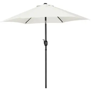 Market Parasol Cream / 224cm H x 222.5cm W x 222.5cm D