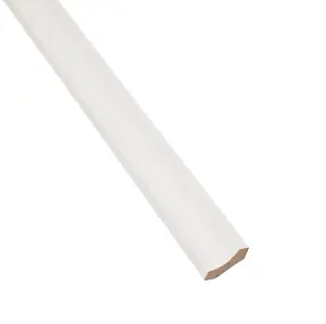 Scotia Beading - Premium Quality 2.40m Lengths (White, Pack of 5)