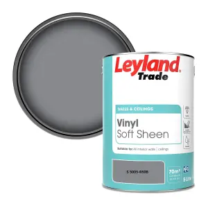 Leyland Trade Vinyl Soft Sheen Walls & Ceilings Emulsion Paint (S 5005-R50B) - 5L