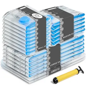 Plastic / Acrylic Vacuum Storage Bags (Set of 20)