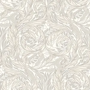 Vale Leaf Wallpaper Cream Muriva 221502