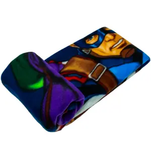 Avengers Fleece Logo Blanket Multicoloured (One Size)