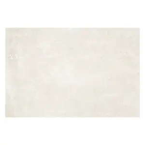 Zen Matt Ivory Concrete Effect Porcelain Outdoor Tile - Pack of 20, 10.8m² - (L)900x(W)600mm