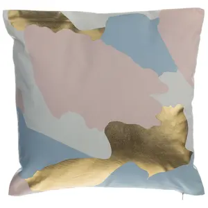 Set of 2 Cushions IXIA Cotton 45 x 45 cm Abstract Pink