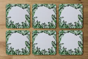 Green Botanical Leaves (Coaster) / Default Title