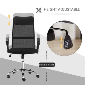 High-Back Mesh Desk Chair