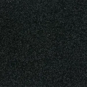 Speckled Effect Vinyl Flooring, Black Anti-Slip Contract Commercial Vinyl Flooring with 2.0mm Thickness-2m(6'6") X 2m(6'6")-4m²