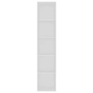 Rian Bookcase White / 189cm H x 80cm W x 30cm D