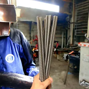 Reinforcing Reinforcement Steel Bar 1 Meter Long for Concrete (8mm Rebar x 1 Piece)