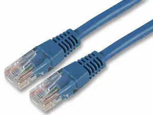 PRO SIGNAL - RJ45 Male to Male Cat5e UTP Ethernet Patch Lead, 25m Blue