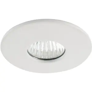 Mini Recessed Downlight Fixture - 4W Cool White COB LED Driver - Matt White