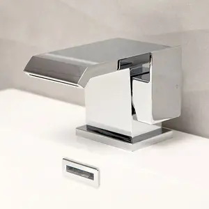 Havana Polished Chrome Deck-mounted Basin Mono Mixer Tap