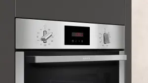 NEFF B6CCG7AN0B Built-in Pyrolytic Single Pyrolytic Oven - Stainless steel effect