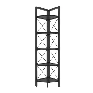 Decorotika Remo Corner Bookcase Shelving Unit