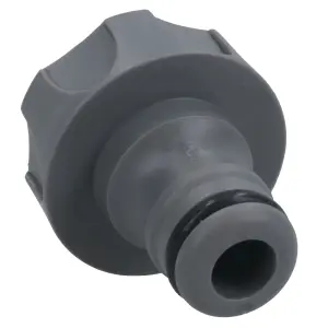 Grey Hozelock Adaptor Adaptor Juction Push Connector Hose Pipe Threaded