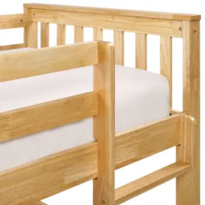 Wooden EU Single Size Bunk Bed Light LAZER