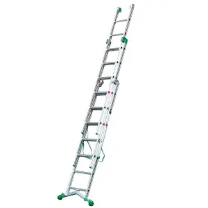 TB Davies 2.64m Heavy-Duty Combination Ladder (5.4m)