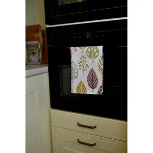 Alexys Cotton Jacquard Kitchen Towel (Set of 4) Blush Pink