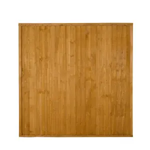 Closeboard 6ft Wooden Fence panel (W)1.83m (H)1.83m, Pack of 3