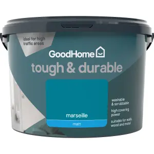 GoodHome Durable Marseille Matt Emulsion paint, 2.5L