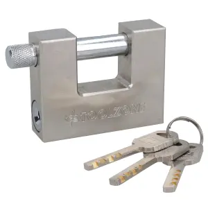 70mm Shutter Padlock / Lock / 3 keys Security Solid Shed Garage Storage x 10