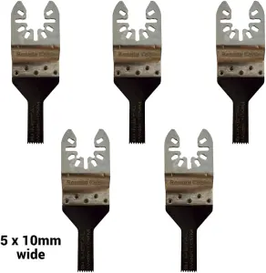 Rennie Tools Pack of 20 x Bi-Metal Mixed Multitool Blades for Wood, Nails, Non-Ferrous Metals. Oscillating Multi Tool Blades