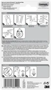 Command Large Clear Hook with Clear Strips 17093CLR