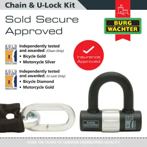 1.5M HEAVY DUTY CHAIN AND U-LOCK