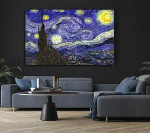 Starry Night Canvas Print Wall Art - Medium 20 x 32 Inches