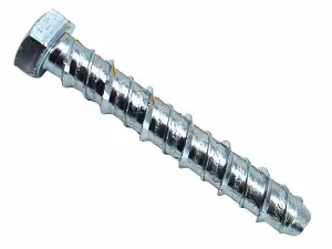 MasonMate M14 x 100mm Hex Concrete Screwbolts - Box of 25 for Reliable Anchoring Solutions