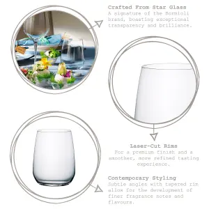 Restaurant Glass Tumblers - 430ml - Clear - Pack of 6