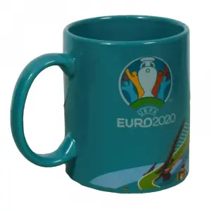 UEFA Champions League Euro 2020 Mug Turquoise (One Size)