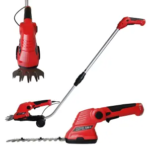 RocwooD Cordless Hedge Trimmer 7.2V Garden Edger With Handle