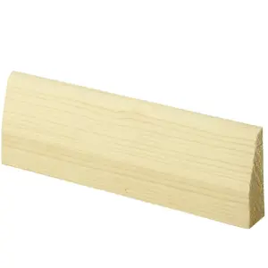 PACK OF 15 - Chamfered Pine Architrave - 15mm x 45mm x 2100mm