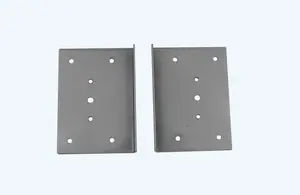 Windowparts Cabinet Hinge Repair Bracket - Grey - Without Hole - 125567