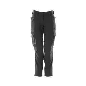 Mascot Accelerate Ladies Diamond Trousers with Kneepad Pockets (Black)  (30.5) (Leg Length - Regular)