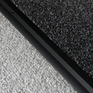 Anodised aluminium carpet profile cover strip door floor bar trim 1000mm x 20mm c68 brown