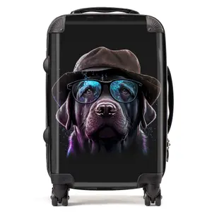 Labrador Retriever Dog Splashart Suitcase - Cabin