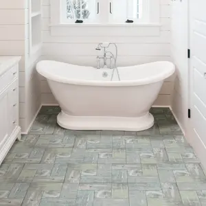 Floorpops Boardwalk Grey Peel and Stick Floor Tiles FP3290