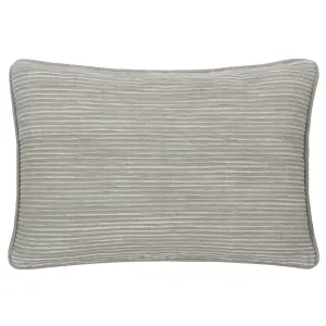 Yard Cove Ribbed Feather Filled Cushion